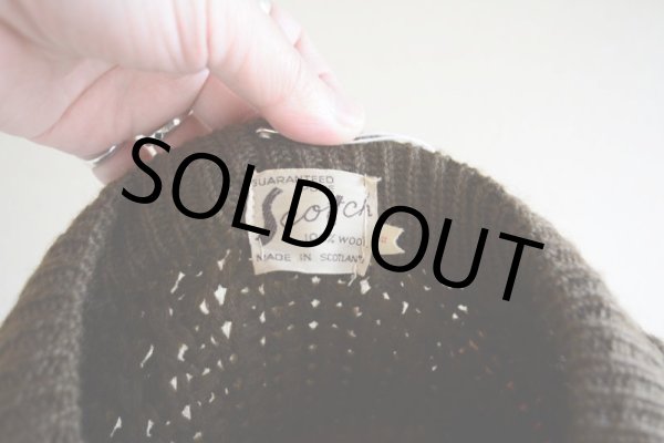 画像5: ウールニットセーター　 MADE IN SCOTLAND　 表記S  (5)