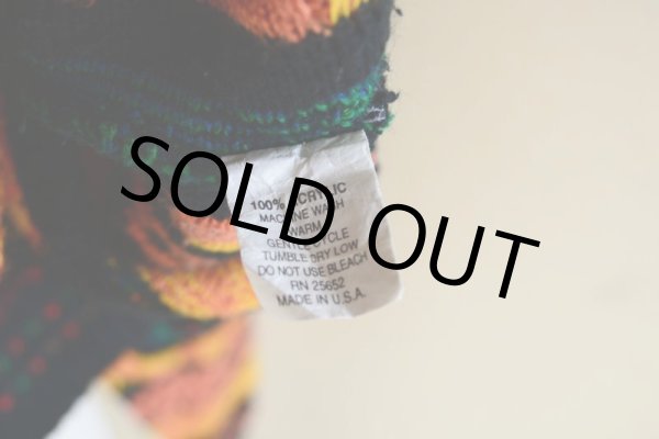 画像6: 1990s 3Dニットセーター  表記L  (6)