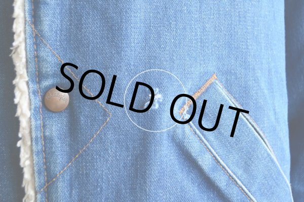 画像15: 1970s WRANGLER デニムボアランチコート  表記M  (15)