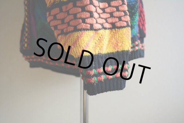 画像11: 1990s 3Dニットセーター  表記L  (11)