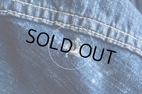 画像8: 1940s US.MILITARY デニムランドリーバッグ  (8)