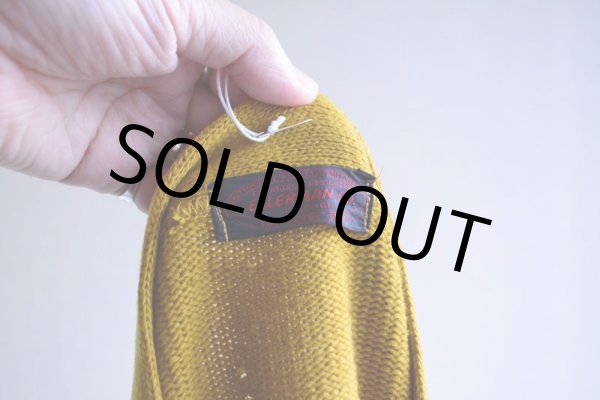 画像5: 1950s ELLERMAN Co. レタードカーディガン  実寸S  (5)