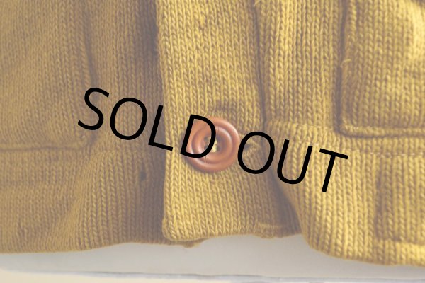 画像17: 1950s ELLERMAN Co. レタードカーディガン  実寸S  (17)