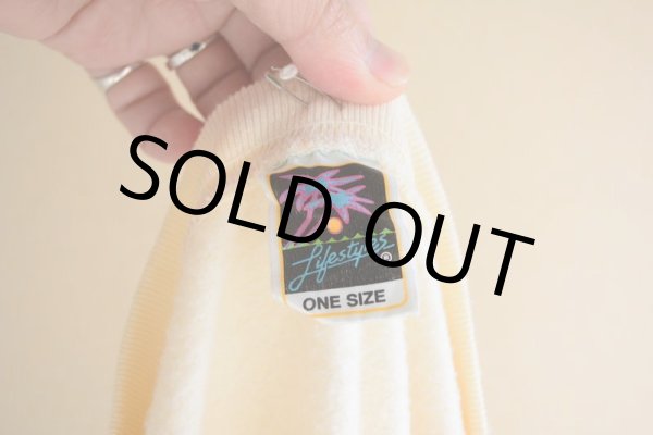 画像5: 紅葉スウェット  MADE IN USA  表記ONE SIZE  (5)