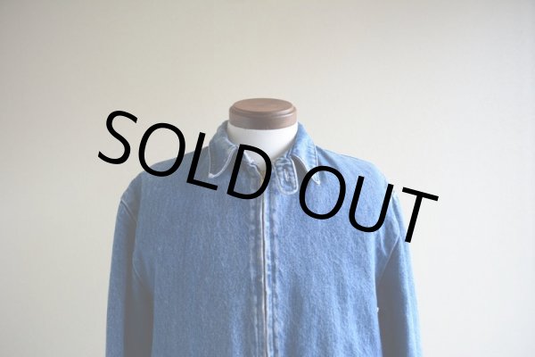 画像7: 1980s L.L.Bean チンスト付きデニムジャケット  実寸M  (7)