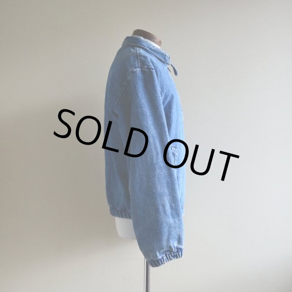 画像2: 1980s L.L.Bean チンスト付きデニムジャケット  実寸M  (2)