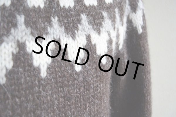 画像11: SAMBAND OF ICELAND ノルディックセーター  表記L  (11)