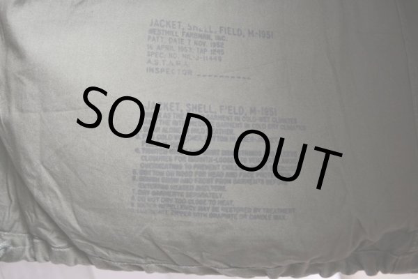 画像5: 1950s US.ARMY M-51 フィールドジャケット  表記LARGE-REGULAR  (5)