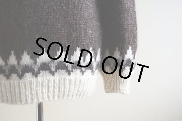 画像9: SAMBAND OF ICELAND ノルディックセーター  表記L  (9)