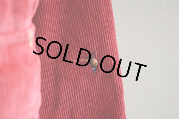 画像10: 2000s L.L.Bean 鳥刺繍コーデュロイハンティングジャケット  表記WOMEN'S M  (10)