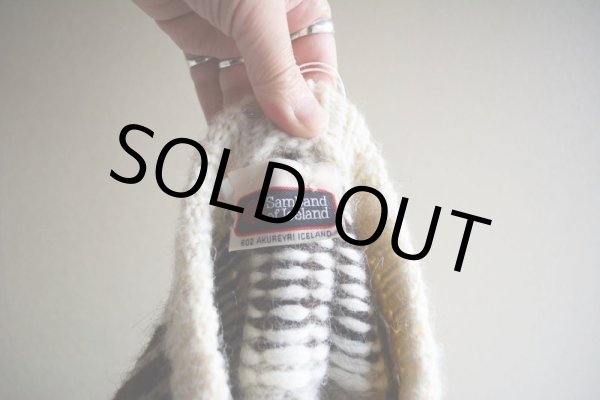 画像5: SAMBAND OF ICELAND ノルディックセーター  表記L  (5)