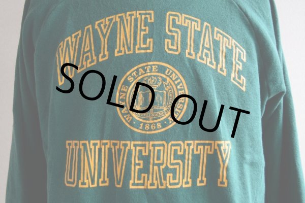 画像6: 1980s Champion カレッジスウェット  WAYNE STATE UNIVERSITY  表記XL  (6)