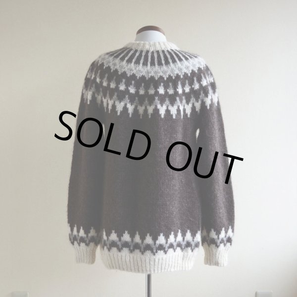画像3: SAMBAND OF ICELAND ノルディックセーター  表記L  (3)