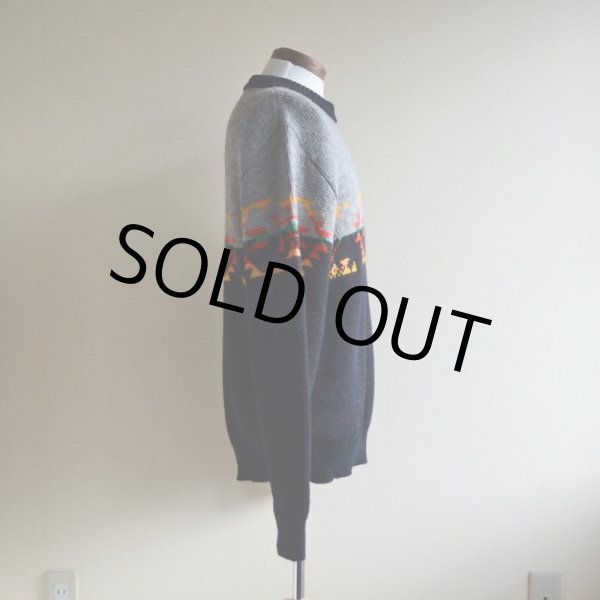 画像2: 1970s PENDLETON ネイティブ柄ウールセーター  表記XL  (2)