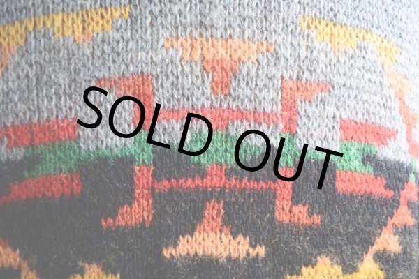 画像9: 1970s PENDLETON ネイティブ柄ウールセーター  表記XL  (9)