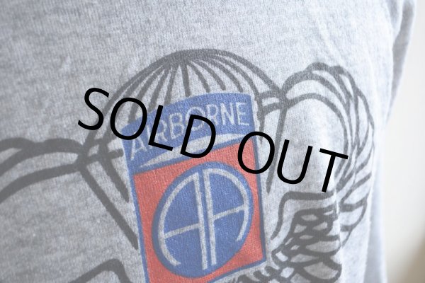 画像8: 1980s AIRBORNE プリントスウェット　 表記M  (8)