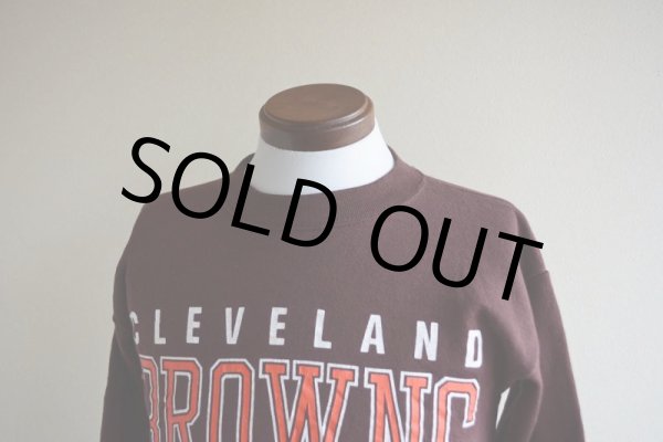 画像6: 1980s ARTEX スウェット　 CLEVELAND BROWNS　 表記M  (6)
