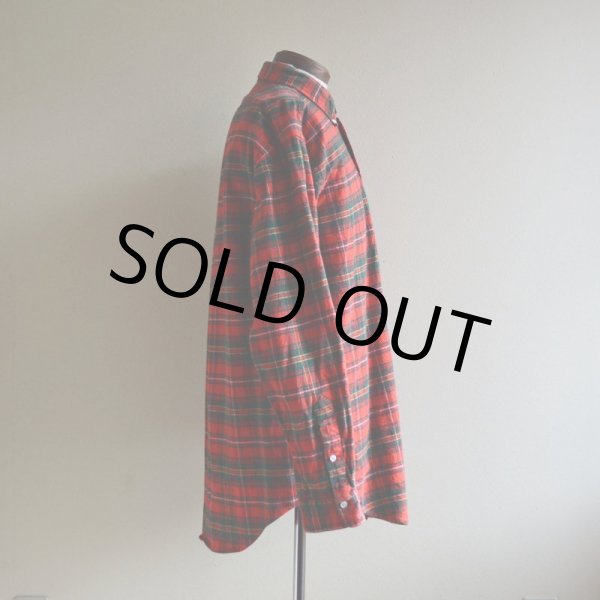 画像2: RalphLauren フランネルシャツ　 表記M  (2)