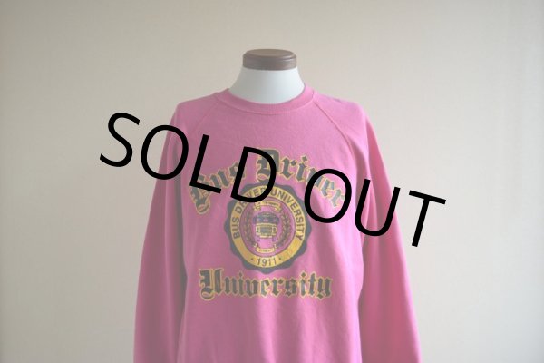 画像5: 1980s カレッジスウェット　 BUS DRIVER UNIVERSITY　 表記XL  (5)