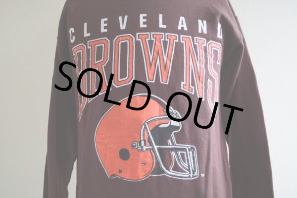 画像7: 1980s ARTEX スウェット　 CLEVELAND BROWNS　 表記M  (7)