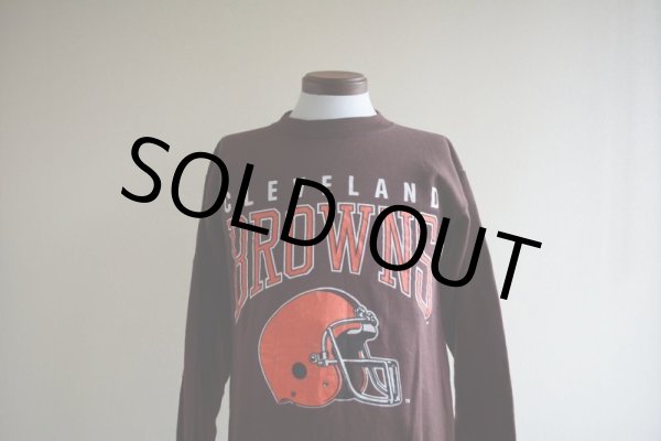 画像5: 1980s ARTEX スウェット　 CLEVELAND BROWNS　 表記M  (5)