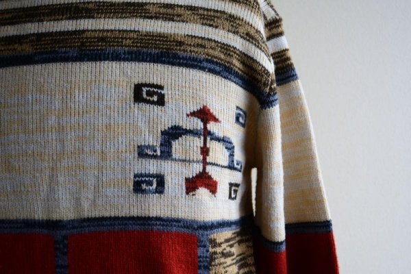 画像7: 1970s JCPenney アクリルセーター  表記M  (7)