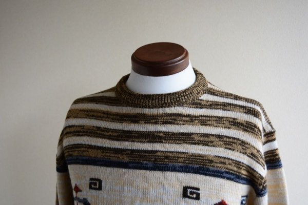 画像6: 1970s JCPenney アクリルセーター  表記M  (6)