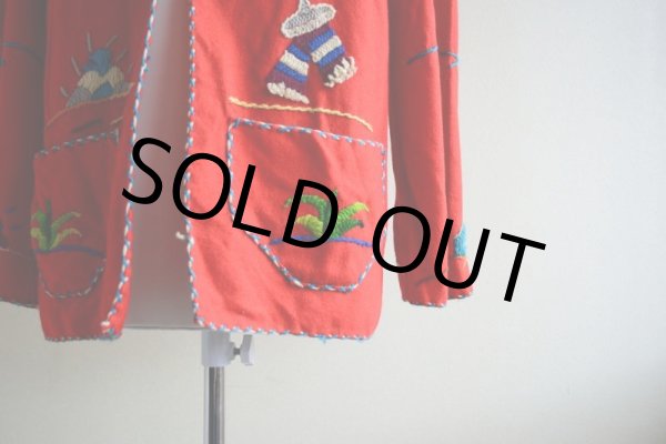 画像6: 〜1960s メキシカンジャケット　 実寸WOMEN'S L  (6)