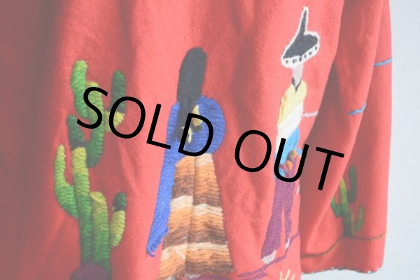 画像10: 〜1960s メキシカンジャケット　 実寸WOMEN'S L  (10)