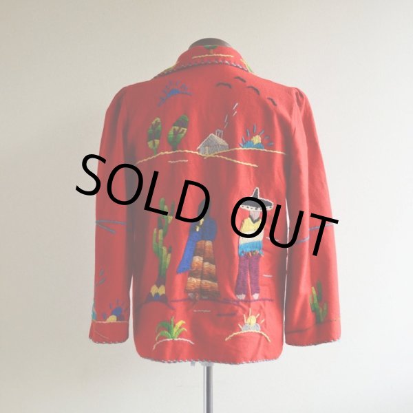 画像3: 〜1960s メキシカンジャケット　 実寸WOMEN'S L  (3)