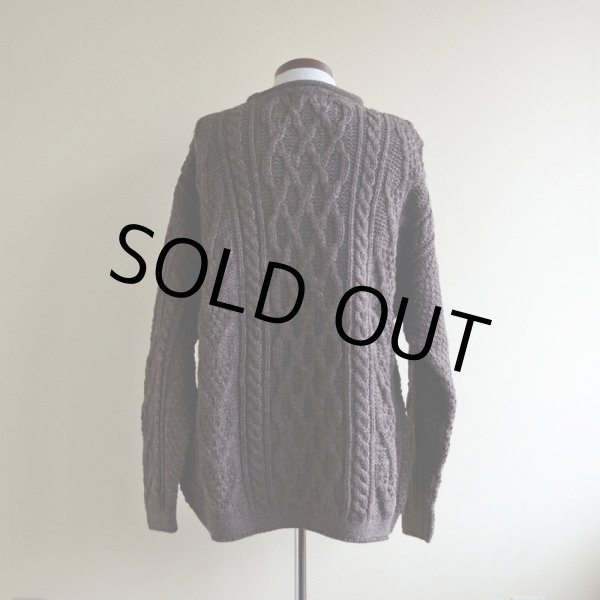 画像3: Doogan DONEGAL ロールネック フィッシャーマンセーター　 MADE IN IRELAND　 表記L  (3)