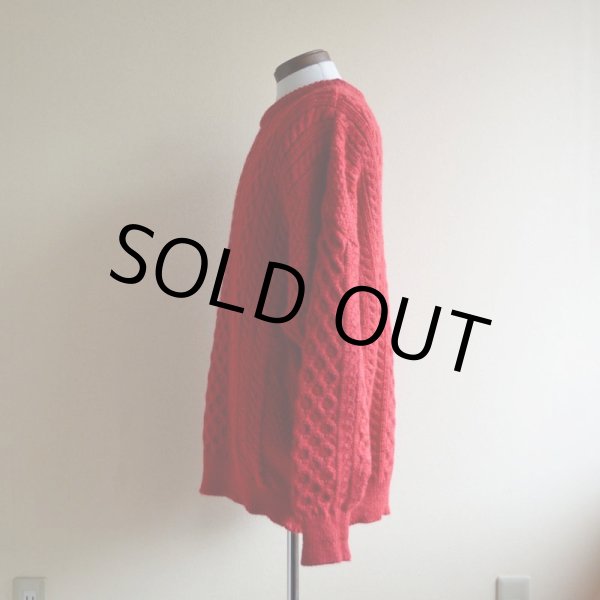 画像4: フィッシャーマンセーター  MADE IN IRELAND  表記XXL  (4)