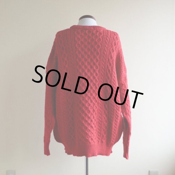 画像3: フィッシャーマンセーター  MADE IN IRELAND  表記XXL  (3)