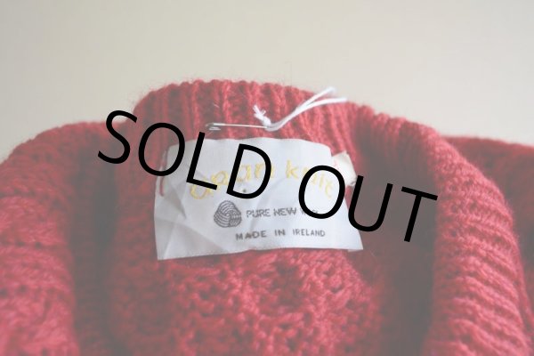 画像5: フィッシャーマンセーター  MADE IN IRELAND  表記XXL  (5)