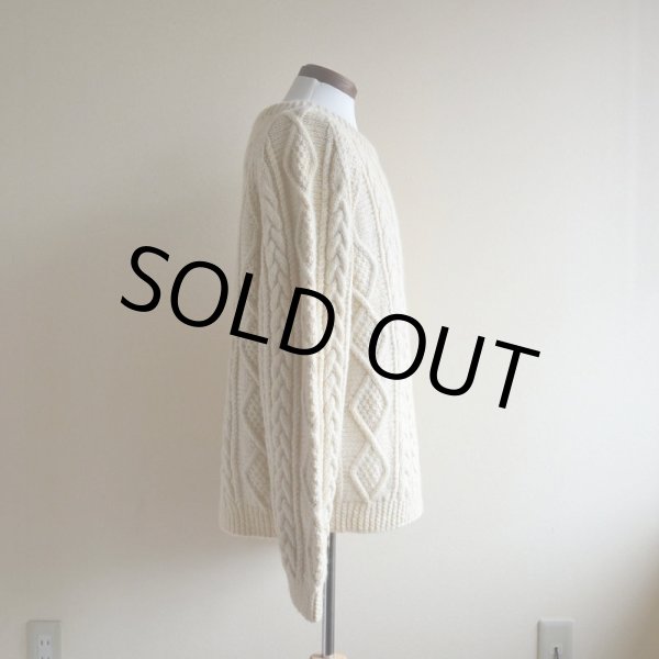 画像2: Browne's フィッシャーマンセーター　 MADE IN IRELAND　 実寸L  (2)