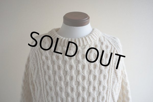 画像6: K.A.M. KNITWEAR フィッシャーマンセーター　 MADE IN IRELAND　 表記44  (6)
