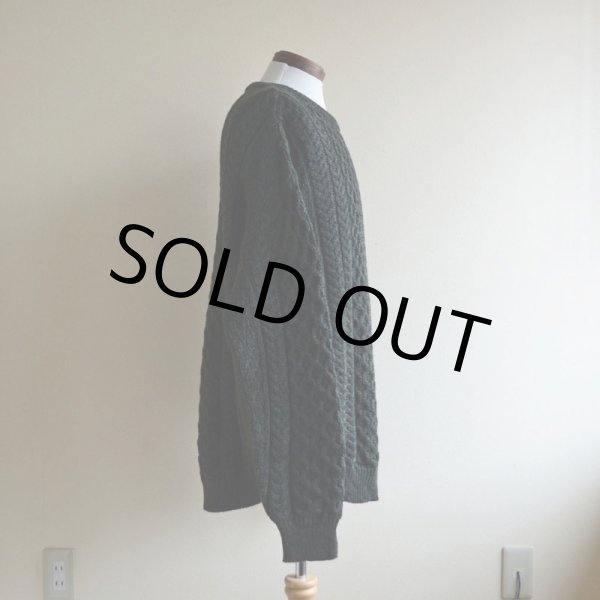画像2: ARAN CRAFTS フィッシャーマンセーター　 MADE IN IRELAND　 表記XXL  (2)