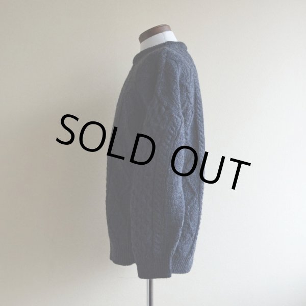 画像4: ARAN CRAFTS フィッシャーマンセーター  MADE IN IRELAND  表記XXL(実寸L)  (4)
