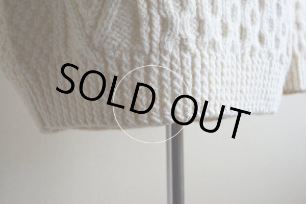 画像9: K.A.M. KNITWEAR フィッシャーマンセーター　 MADE IN IRELAND　 表記44  (9)