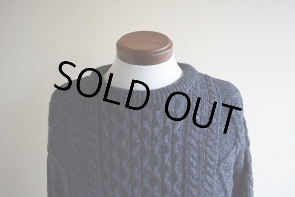 画像6: ARAN CRAFTS フィッシャーマンセーター  MADE IN IRELAND  表記XXL(実寸L)  (6)
