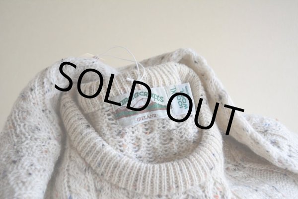 画像5: ARAN CRAFTS フィッシャーマンセーター  MADE IN IRELAND  表記XL  (5)
