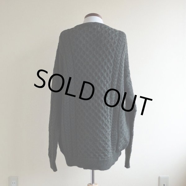 画像3: ARAN CRAFTS フィッシャーマンセーター　 MADE IN IRELAND　 表記XXL  (3)