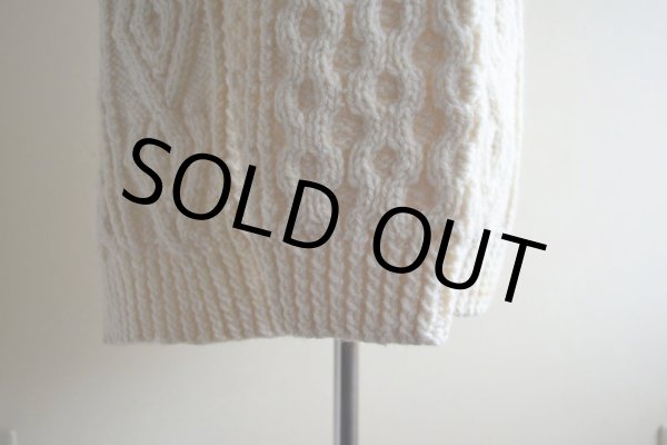 画像8: K.A.M. KNITWEAR フィッシャーマンセーター　 MADE IN IRELAND　 表記44  (8)