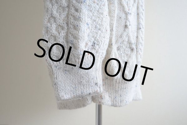 画像9: ARAN CRAFTS フィッシャーマンセーター  MADE IN IRELAND  表記XL  (9)