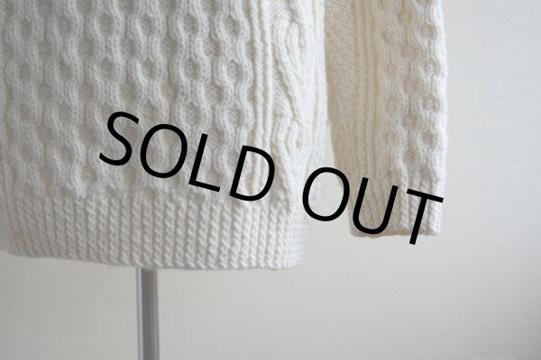 画像7: K.A.M. KNITWEAR フィッシャーマンセーター　 MADE IN IRELAND　 表記44  (7)