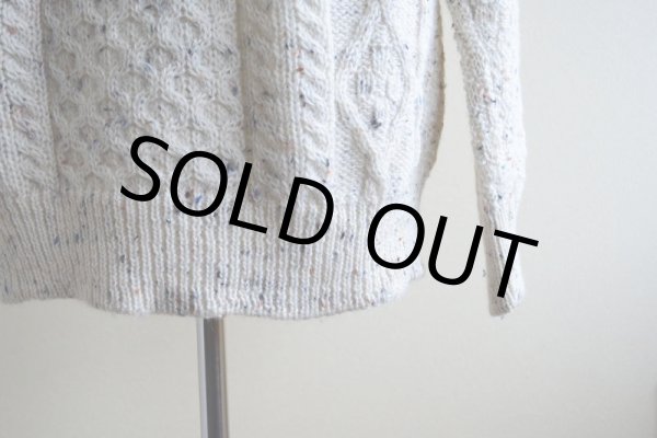 画像8: ARAN CRAFTS フィッシャーマンセーター  MADE IN IRELAND  表記XL  (8)
