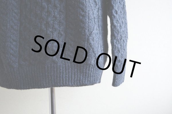 画像7: ARAN CRAFTS フィッシャーマンセーター  MADE IN IRELAND  表記XXL(実寸L)  (7)