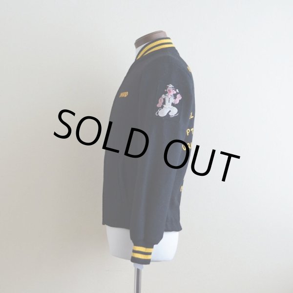 画像2: 1980s US.NAVY ツアージャケット　 ミッキーマウス〝FANTASIA〟　 実寸XS  (2)