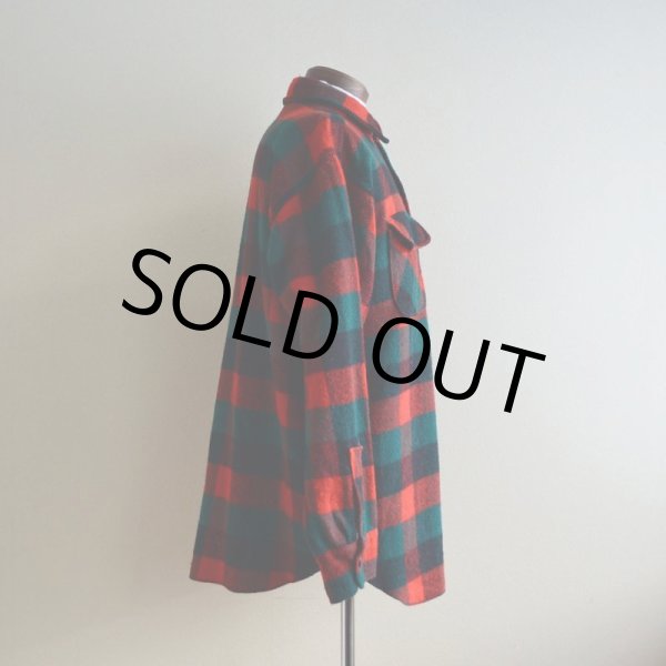 画像2: 1960s CHILL CHASER ウールシャツ　 実寸L  (2)