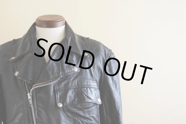 画像7: 1960s BROOKS ライダースジャケット  実寸42〜  (7)